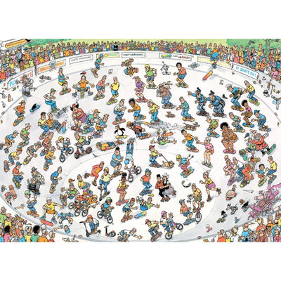 Jan van Haasteren Puzzle Puzzle Skateboard dans le bol, 1000st.