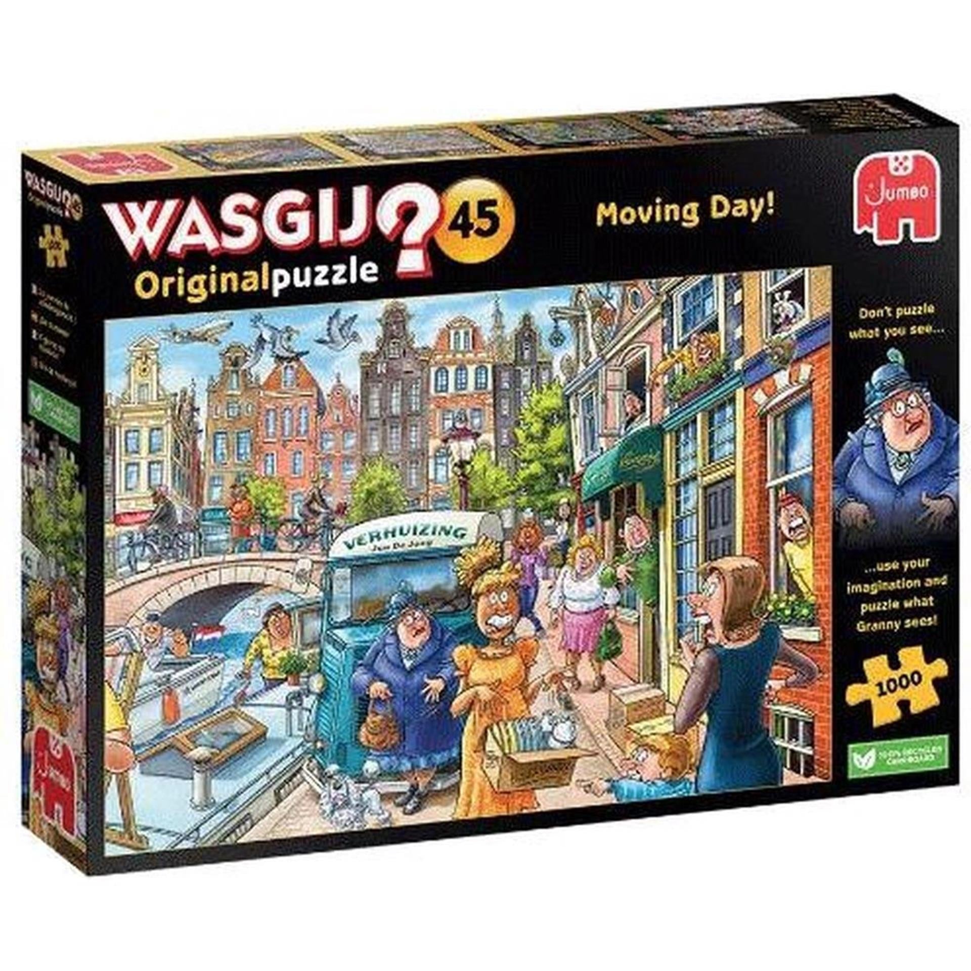 Jumbo wasgij 45 jour de déménagement ! 1000 pièces