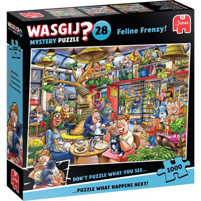 Gaspillement de puzzle mystère chat et jeu de souris 1000 pièces