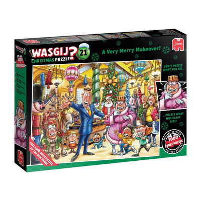 Relooking Jumbo Wasgij Noël 21 ! 2x1000 pièces
