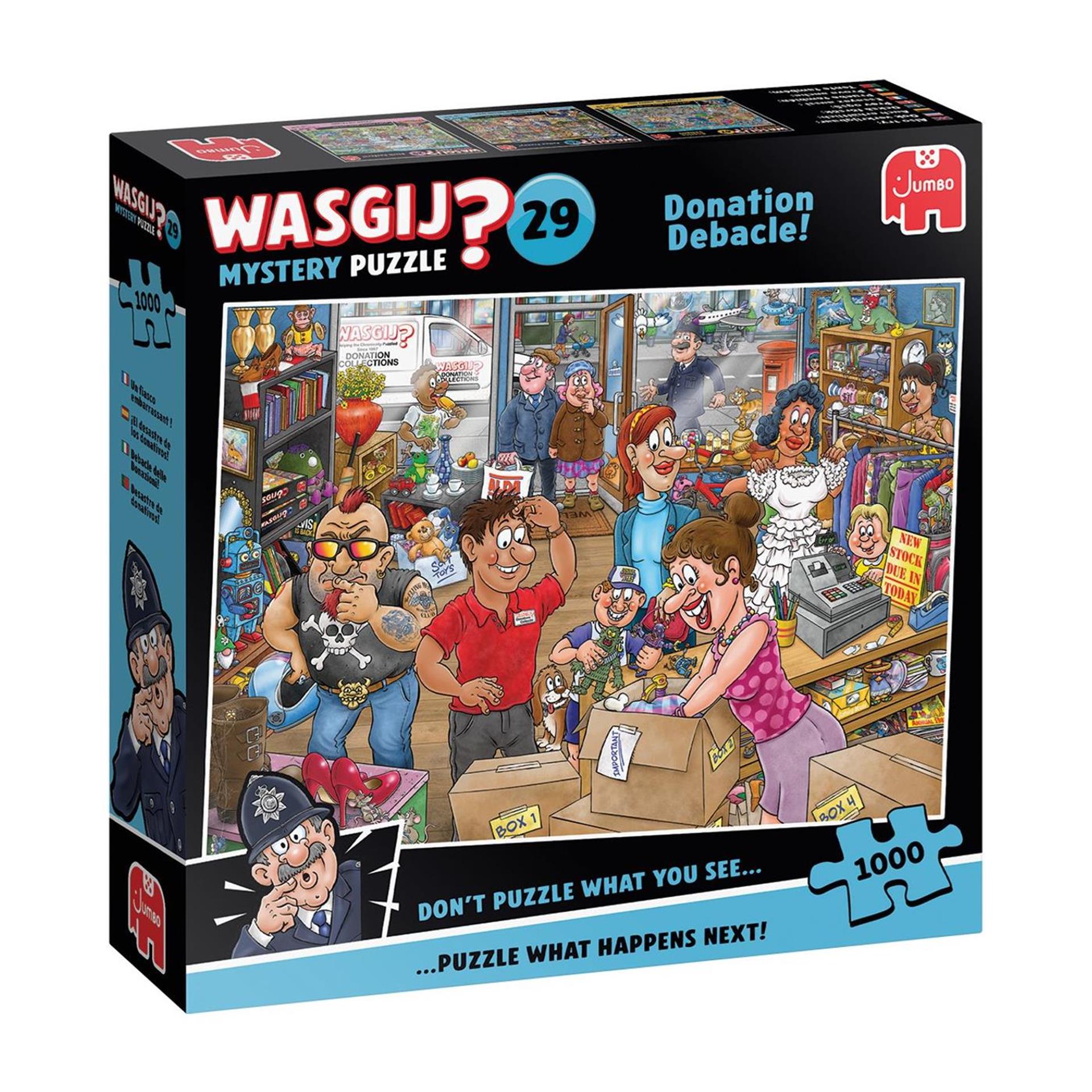 Débâcle des dons Jumbo Wasgij Mystery 29 ! 1000 pièces