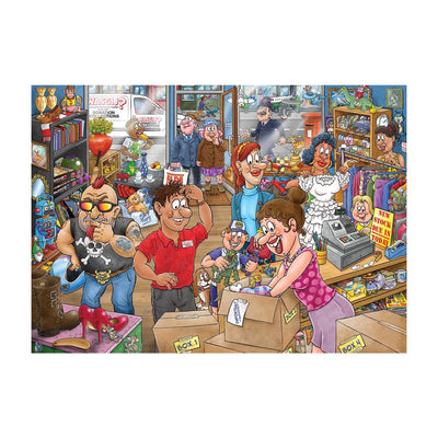 Débâcle des dons Jumbo Wasgij Mystery 29 ! 1000 pièces