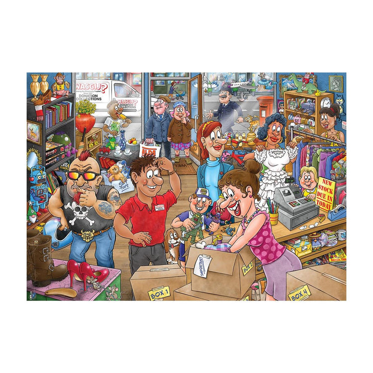 Débâcle des dons Jumbo Wasgij Mystery 29 ! 1000 pièces