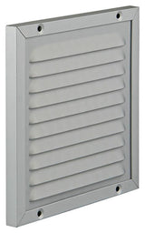 Renson 1006341 - grille à hélices + cadre + moustiquaire. construction 437 f1 150x150mm | 2 pièces - afbeelding 1