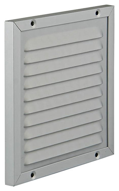 Renson 1006341 - grille à hélices + cadre + moustiquaire. construction 437 f1 150x150mm | 2 pièces
