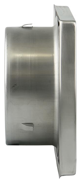 Renson 1006274 - grille de hotte aspirante à encastrer en acier inoxydable 633 ø150 | 2 pièces