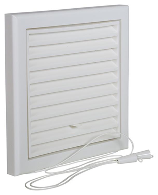 Renson 1006740 - grille PVC 732 blanc 154x154mm | 1 pièce