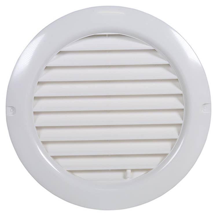 Renson 1006743 - grille ronde PVC735 blanc 100-150mm | 1 pièce