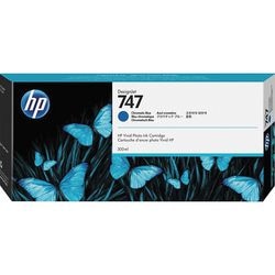 Cartouche d'encre hp 747 bleu chromatique