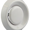 Renson 1006377 - vanne d'extraction à encastrer 736 PVC ø80 | 2 pièces