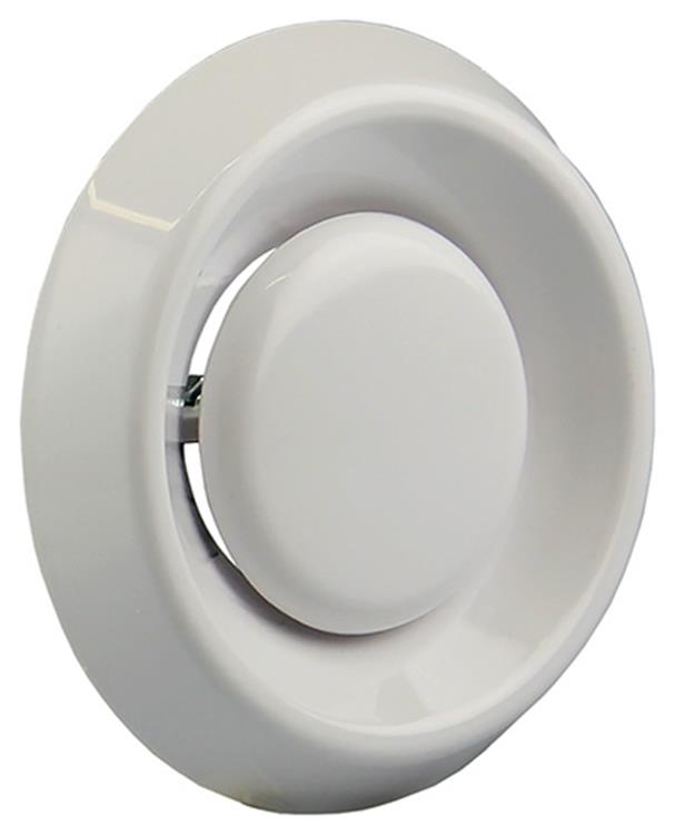 Renson 1006377 - vanne d'extraction à encastrer 736 PVC ø80 | 2 pièces