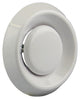 Renson 1006377 - vanne d'extraction à encastrer 736 PVC ø80 | 2 pièces