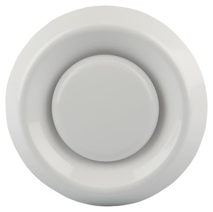 Renson 1006377 - vanne d'extraction à encastrer 736 PVC ø80 | 2 pièces