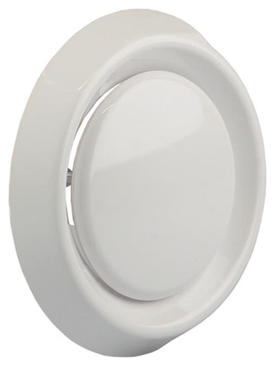 Renson 1006378 - vanne d'extraction à encastrer 736 PVC ø100 | 2 pièces