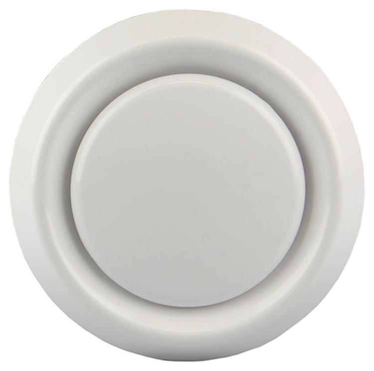 Renson 1006378 - vanne d'extraction à encastrer 736 PVC ø100 | 2 pièces