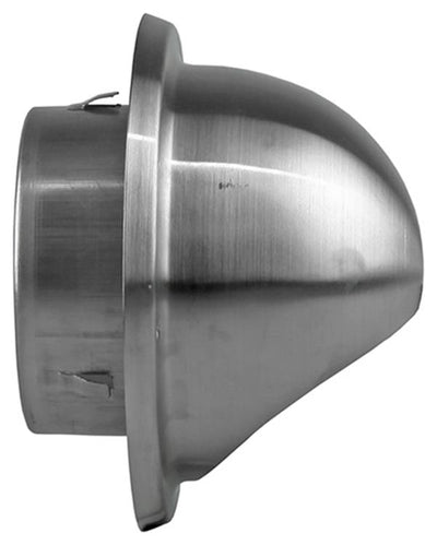 Renson 1006275 - grille sphérique encastrable en acier inoxydable 638 ø100 | 2 pièces