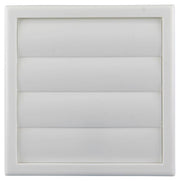 Renson 1006374 - grille de hotte aspirante en saillie 733 PVC RAL 9010 187x187mm | 2 pièces - afbeelding 2
