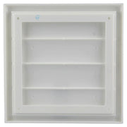 Renson 1006374 - grille de hotte aspirante en saillie 733 PVC RAL 9010 187x187mm | 2 pièces - afbeelding 3