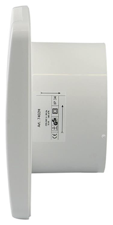 Renson 1006431 - ventilateur mécanique standard 7102 blanc ø 125 | 2 pièces