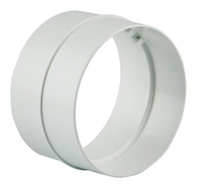 Renson 1006395 - Pièce de raccordement PVC 7006 blanc ø 100 | 4 pièces