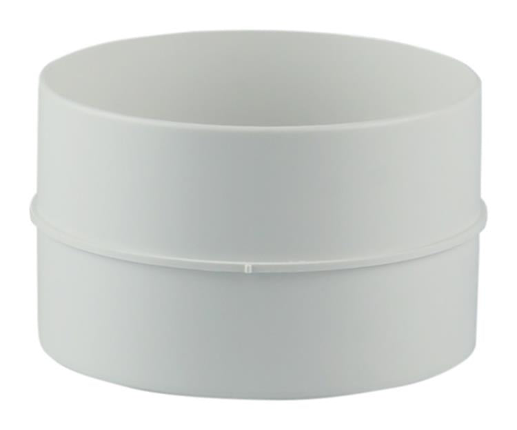 Renson 1006395 - Pièce de raccordement PVC 7006 blanc ø 100 | 4 pièces