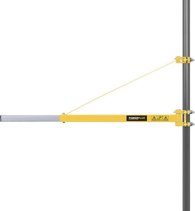 Bras pivotant Powerplus powx910 pour palan - max. 600 kg (750 mm) - maximum. 300kg (1100mm)