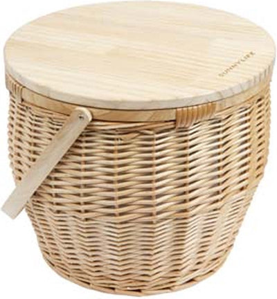 Sunnylife - panier isotherme pique-nique rond