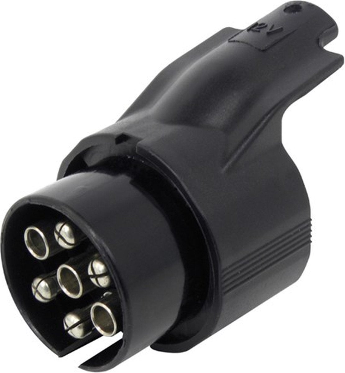 Adaptateur Carpoint 7 vers 13 broches pour coffre de remorque - noir