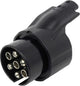 Adaptateur Carpoint 7 vers 13 broches pour coffre de remorque - noir