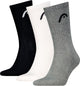 Head - unisexe - chaussettes de sport tous sports - entraînement - pack de 3 - taille 39-42