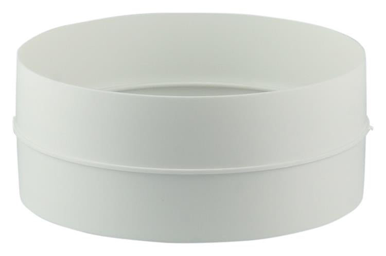 Renson 1006396 - Pièce de raccordement PVC 7006 blanc ø 125 | 4 pièces