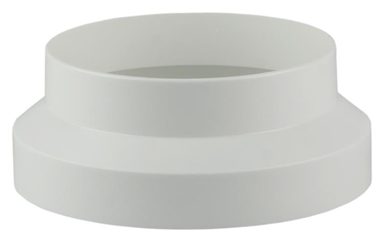 Renson 1006402 - Pièce de réduction PVC 7011 blanc 125-150mm | 4 pièces