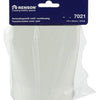 Renson 1006410 - Pièce de raccordement PVC ronde droite. 7021 blanc ø 100 | 2 pièces