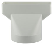 Renson 1006411 - Pièce de raccordement PVC ronde droite. 7021 blanc ø 125mm | 2 pièces - afbeelding 5