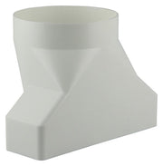 Renson 1006411 - Pièce de raccordement PVC ronde droite. 7021 blanc ø 125mm | 2 pièces - afbeelding 8