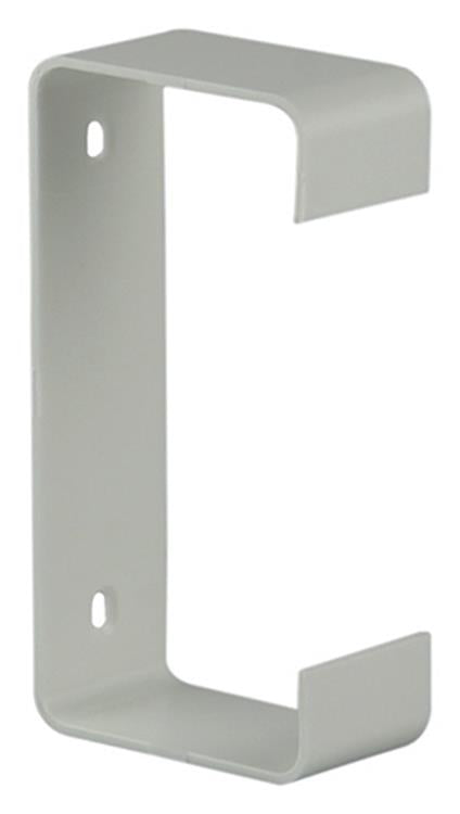 Renson 1006412 - lot de 2 supports de montage pvc 7023 blanc 110x55mm | 5 pièces
