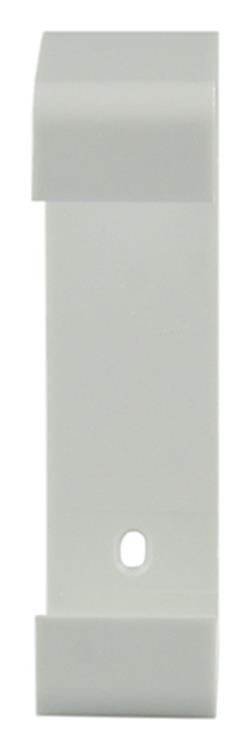 Renson 1006412 - lot de 2 supports de montage pvc 7023 blanc 110x55mm | 5 pièces