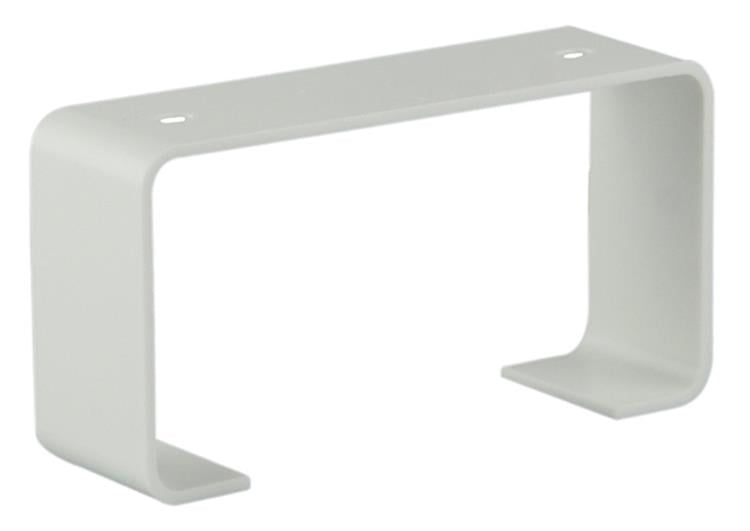 Renson 1006412 - lot de 2 supports de montage pvc 7023 blanc 110x55mm | 5 pièces
