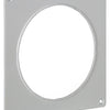 Renson 1006427 - lot de 2 plaques de recouvrement pvc 7031 blanc ø 125 | 5 pièces