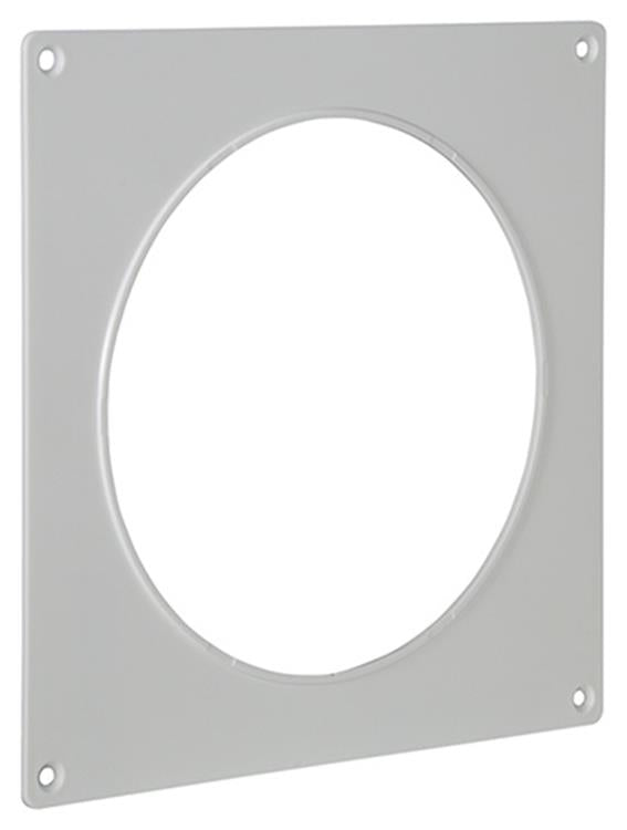 Renson 1006428 - lot de 2 plaques de recouvrement pvc 7031 blanc ø 150 | 5 pièces