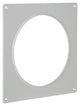 Renson 1006428 - lot de 2 plaques de recouvrement pvc 7031 blanc ø 150 | 5 pièces