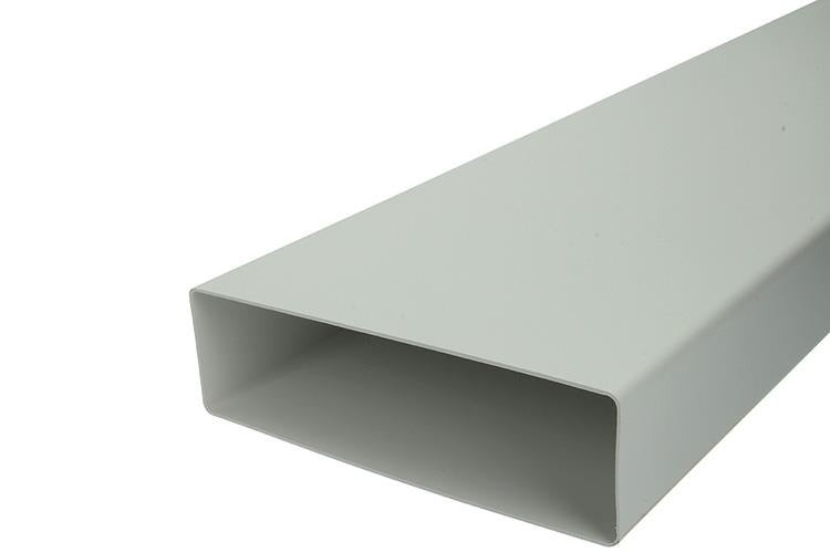 Renson 1006425 - Pièce de tuyau PVC 1m 7028 blanc 204x60mm | 4 pièces