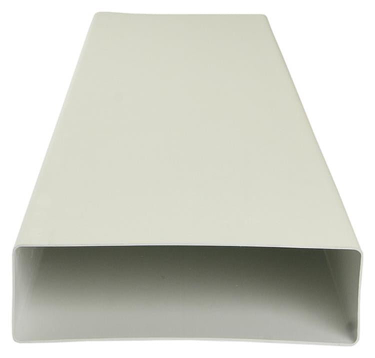 Renson 1006425 - Pièce de tuyau PVC 1m 7028 blanc 204x60mm | 4 pièces