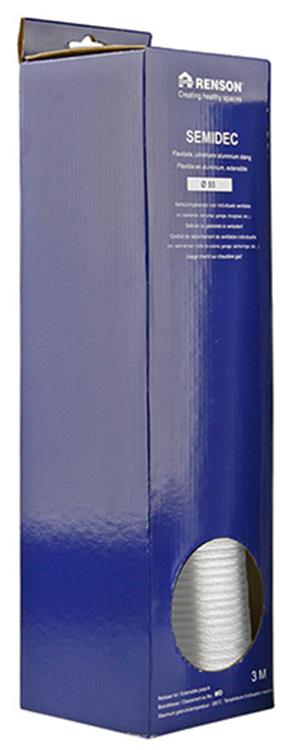 Renson 1006209 - flexible en aluminium dia 80 3000 mm | 2 pièces