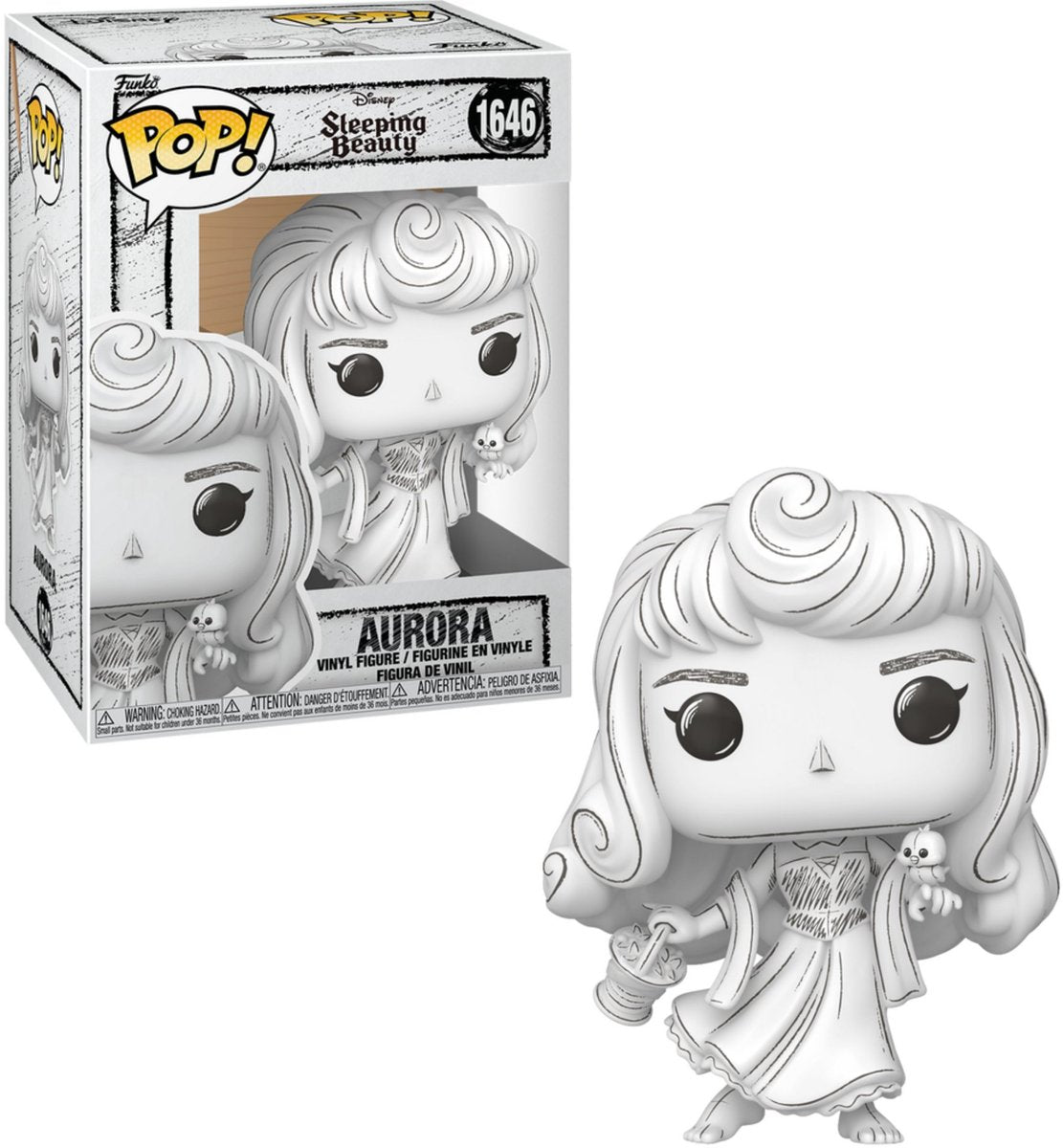 Funko-pop ! Disney esquissé - aurore #1646