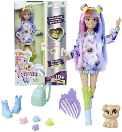 Simba majorette - poupée mannequin kawai hi mia - accessoires et animal inclus