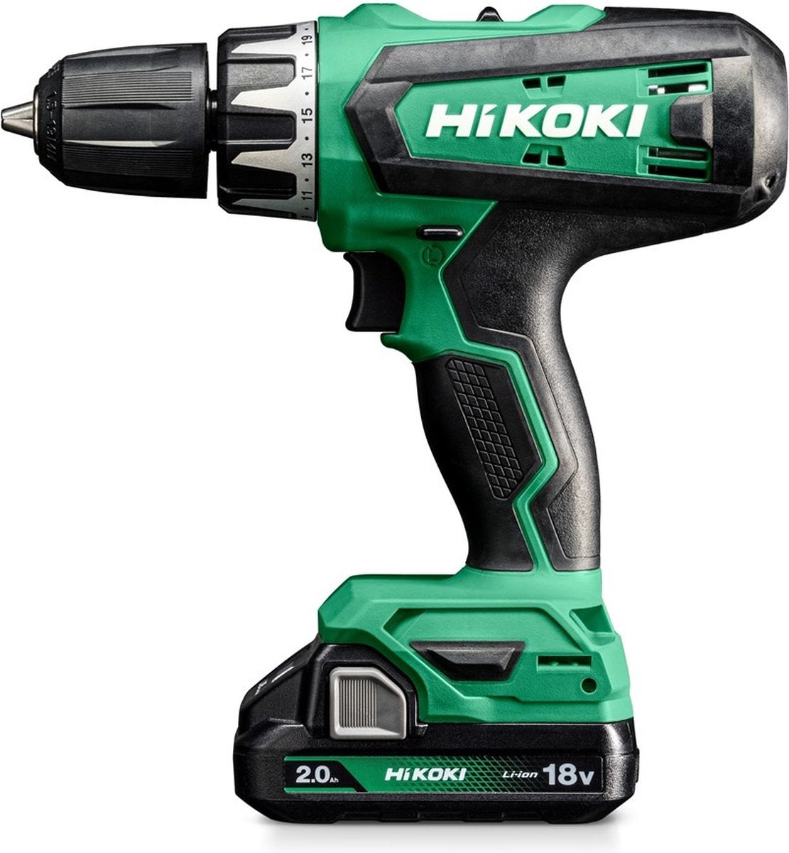 Perceuse à percussion sur batterie Hikoki 18v 2.0ah en étui - dv18dfwcz