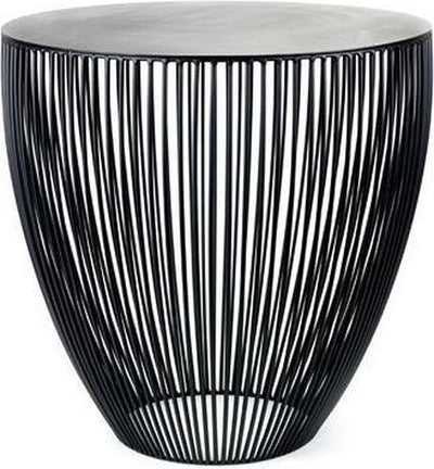 Serax - sculptures métalliques antonino sciortino - table d'appoint l - noir - 50 ø