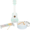 Petit pied en bois musical Instruments pastel, 7dlg,