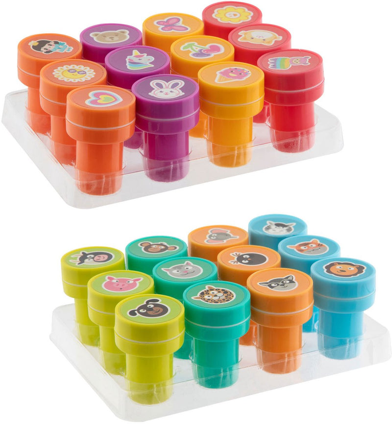 Creative Craft Group Stamp Set Animals, 12st.